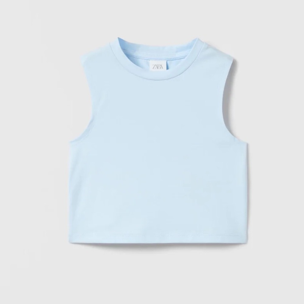 Zara Stretch Crop Top